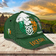 Irish Pride 3D Baseball Cap for Irish Man, Irish Woman, St. Patrick's Day Hat for Irishman