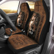 Lion of Judah, Funny Custom Name Jesus Lion Hold on Car Seat Covers, Get in Sit Sown