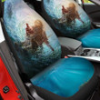 God Give me your hand Watercolor Art Car Seat Cover, Hand of God Car Cover