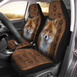 Fox Hold on Funny Car Seat Covers Universal Fit - Set 2