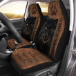 Personalized Name Black Panther Hold on Funny Car Seat Covers Universal Fit Set 2