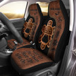 Personalized Name Puerto Rico Hold on Car Seat Covers Universal Fit - Set 2