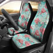 Flamingo Pattern Funny Car Seat Covers Universal Fit Set 2 for Flamingo Lovers