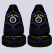Personalized U.S. Air Force Military Car Seat Covers Custom Name Car Accessories