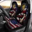 US Navy Car Seat Covers Custom American Flag Car Accessories Navy Gifts - Gearcarcover - 1