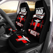 NICU Nurse Car Seat Covers Custom The Best Kind Of Dad Raises A Nurse Car Accessories Meaningful Gifts - Gearcarcover - 1