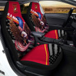 US Marine Corps Car Seat Cover Custom Bald Eagle US Flag Car Interior Accessories - Gearcarcover - 1