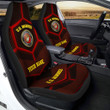 Personalized U.S. Marine Corps Car Seat Covers Customized Name US Military Car Accessories - Gearcarcover - 1