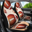 American Football Ball Love Sport Printed Car Seat Covers for Football Lovers