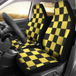 Taxi Pattern Print Universal Fit Car Seat Covers for Taxi Drivers