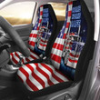 Us Flag Truck Car Seat Cover Come Home Safe Car Protector