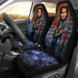 Chucky Blood Horror Film Halloween Car Seat Covers for Car Decoration