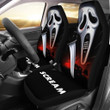 Scream Ghostface Halloween Car Seat Covers for Car Decoration