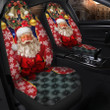 Santa Claus Ho Ho Ho Car Seat Cover for Christmas Decor Car Seat Cover Set 2 Universal Fit