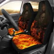 Horror Movie Car Seat Covers | Michael Myers Take Off Mask Fire Seat Covers