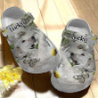 Personalized Great Pyrenees Crocs, Custom Name Great Pyrenees Clog Shoes