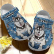 Just A Girl Who Loves Huskies Crocs Clog Shoes for Girl