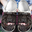 Personalize Staffordshire Terrier Zipper Leather Pattern Crocs Clog Shoes for Men & Women