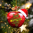Best Teacher Ever Flat Acrylic Christmas Ornament for Teacher