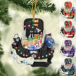 EMT Bag - Personalized Christmas Ornament- Best Gift For EMT Workers Acrylic Ornament