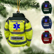Personalized Paramedic Uniform Christmas Ornament for Paramedic Acrylic Ornament