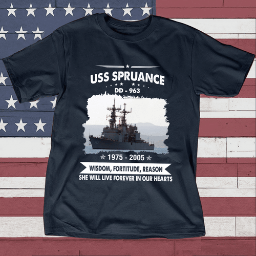 Uss Spruance Dd 963 Father's day, Veterans Day USS Navy Ship