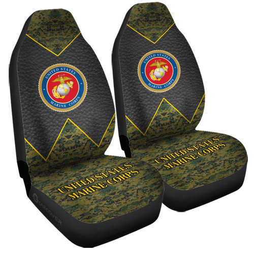 US Military Marine Corps Car Seat Covers Custom Car Accessories