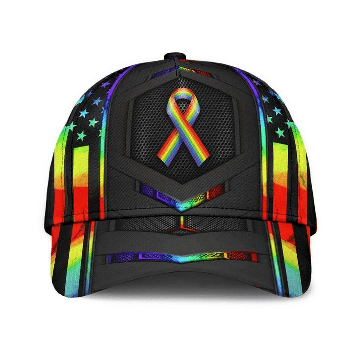 LGBTQ Cap, Pride Classic Cap, Kindness Is Everything Lgbt 3D Printing Baseball Cap Hat, Lesbian Gifts
