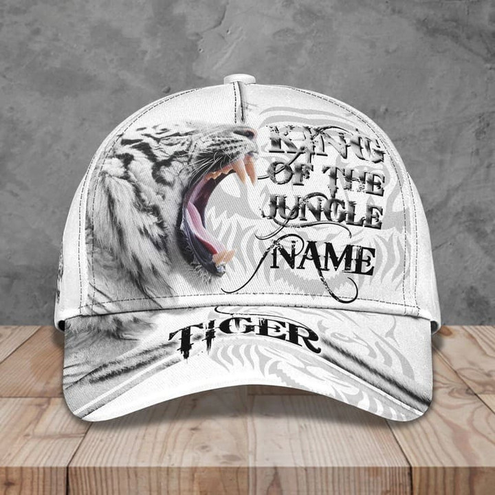 King of the Jungle 3D Classic Cap for Tiger Lovers