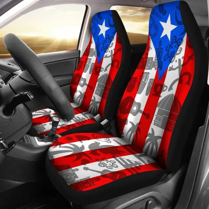 Puerto Rico Car Seat Cover for Puerto Rican Car Seat Cover
