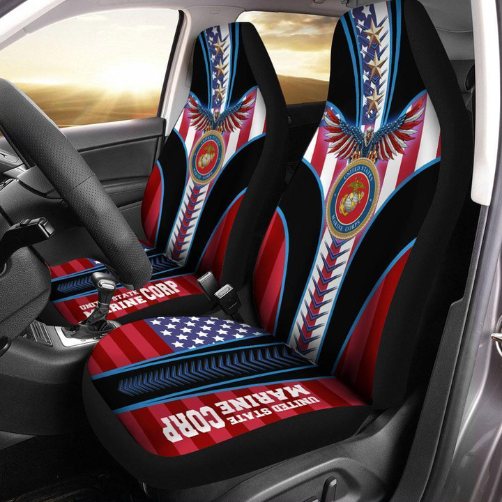 US Marine Corps Car Seat Covers Custom Car Accessories - Gearcarcover - 1
