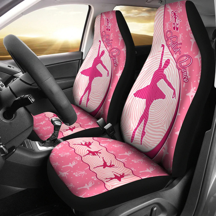 Ballet Dance Car Seat Cover Set 2 for Ballet Dance Universal Fit Set 2