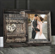 5 year anniversary Gift for Him, Custom Photo Husband and Wife All of Me, Couples Wall Art for Bedroom