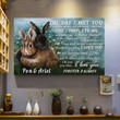 Personalized Bunny Couple, This is us a whole lot of love Canvas Wall Art for Rabbit Lover