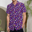 Pride Flag Heart Print Lgbt Gay Trans Bi Ace Queer Hawaiian Vintage Shirt Mens Button Down Tropical Hawaii Beach Shirts