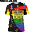 Custom Name My Body, My Sexuality, My choice LGBT 3D T Shirt