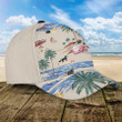 Labrador Retriever Summer Beach Hawaiian Cap, Dog Beach Summer Hat