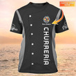 Churreria Tshirt Churros 3D Custom Shirt Black Uniform