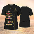 Personalized Esthetician Tools Shirt Beauty Spa Uniform Esthetician Apparel Black