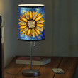 Sunflowers God says you are Jesus Table Lamp for Bedroom Christian Living Room Lamp