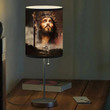 Jesus And Lion - The perfect combination Jesus Table Lamp for Living Room