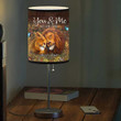 Personalized Lion Couple Table lamp, You and Me We got this Table Lamp for Bedroom