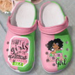 Personalized Aka Black Girl Crocs Classic Clog Shoes AKA Gift