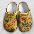 Custom Name Chicken Lady Black Chicken Gift For Lover Rubber Crocs