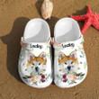 Personalized Akita Inu Crocs Clog Shoes for Akita Inu Lovers