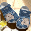 Personalized Chow Chow in Pocket Crocs Clog Shoes, Chow Chow Crocs for Dog Mom, Dog Dad