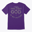 Religious Christian DNA Test T-Shirt Back Printed, Jesus Christian Shirt for Men & Women