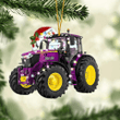 Personalized Tractor Christmas Ornament for Farmer, Gift for Farmhouse Decor, Tractor Driver Ornament for Dad