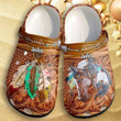 Horse Native American Pride Tribal Indigenous Culture Prayer Feather Men And Women Crocs Shoes