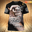 Custom I'm A Tattoo Artist Black T Shirt Men Women Tattoo Team Uniform Gift For Tattoo Lover